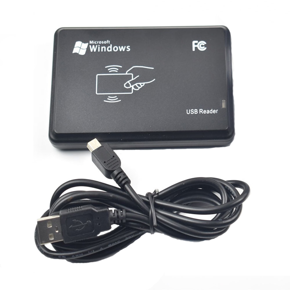 125KHz  USB   Ʈ RFID ID ī ǵ ׼  EM4100,EM4305,T5577 ȣȯ ± ʿ  ̹